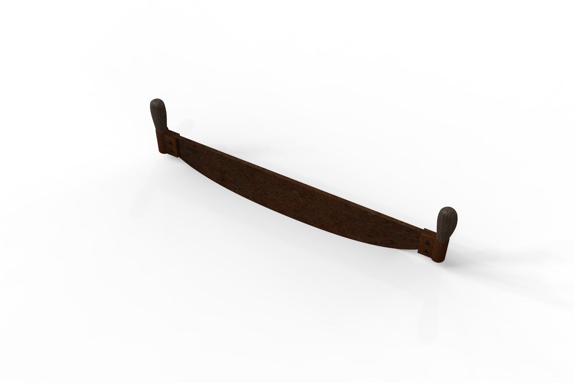 PrintablesSTL Sickle Scythe Old Farm Tool saw and machete Free 3D print model_9