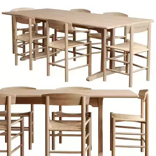 Dining set by Fredericia