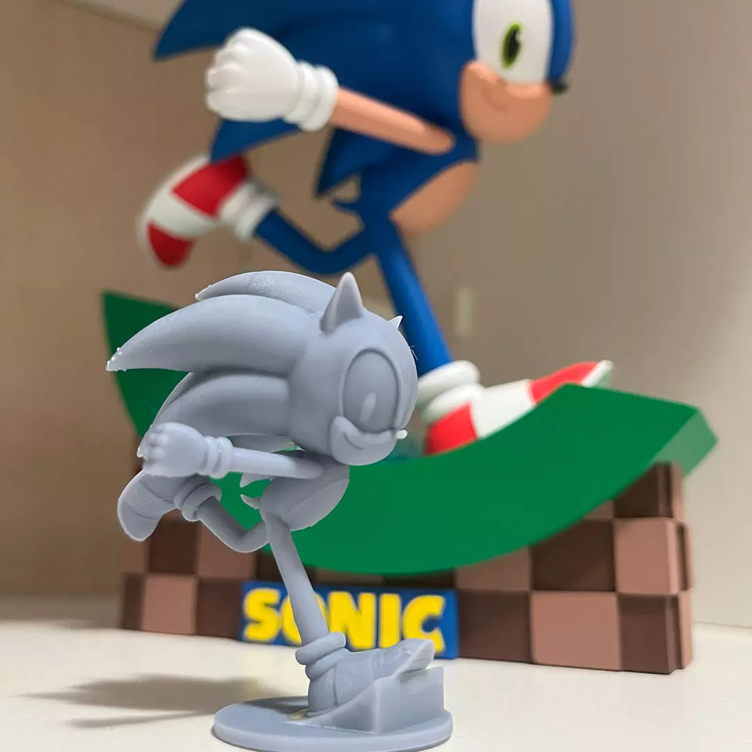 Sonic the Hedgehog 3D print model