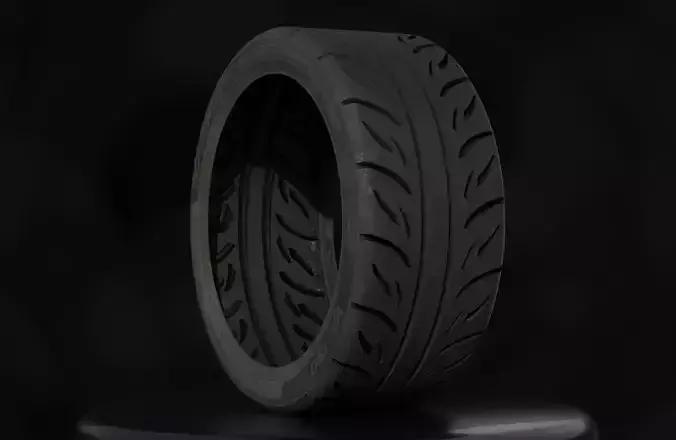 Valino Pergea 08RS - 3D Tires - Game Ready - Textured Low-poly 3D model