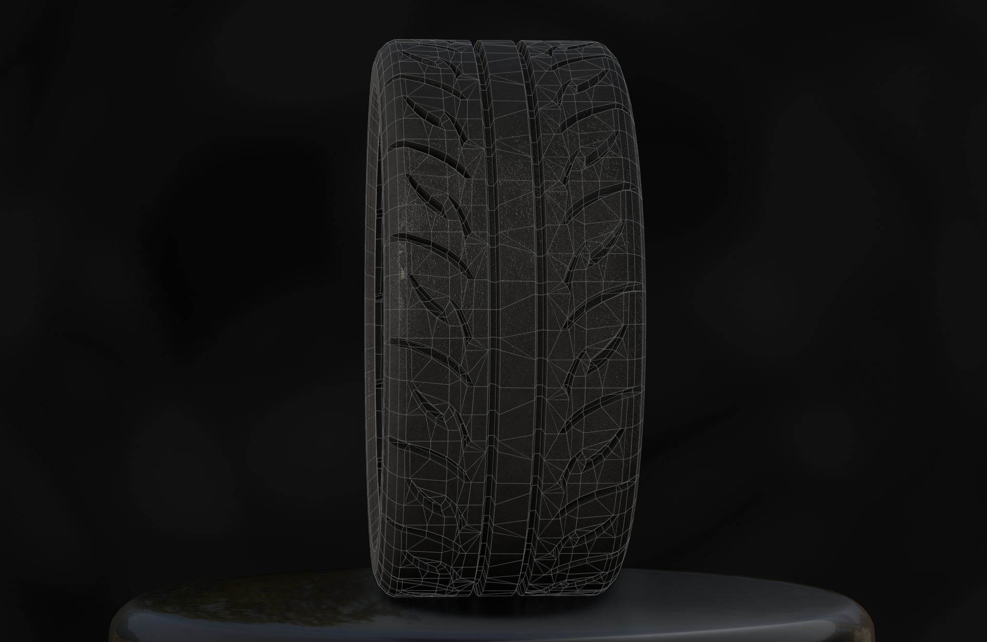 Valino Pergea 08RS - 3D Tires - Game Ready - Textured Low-poly 3D model_11