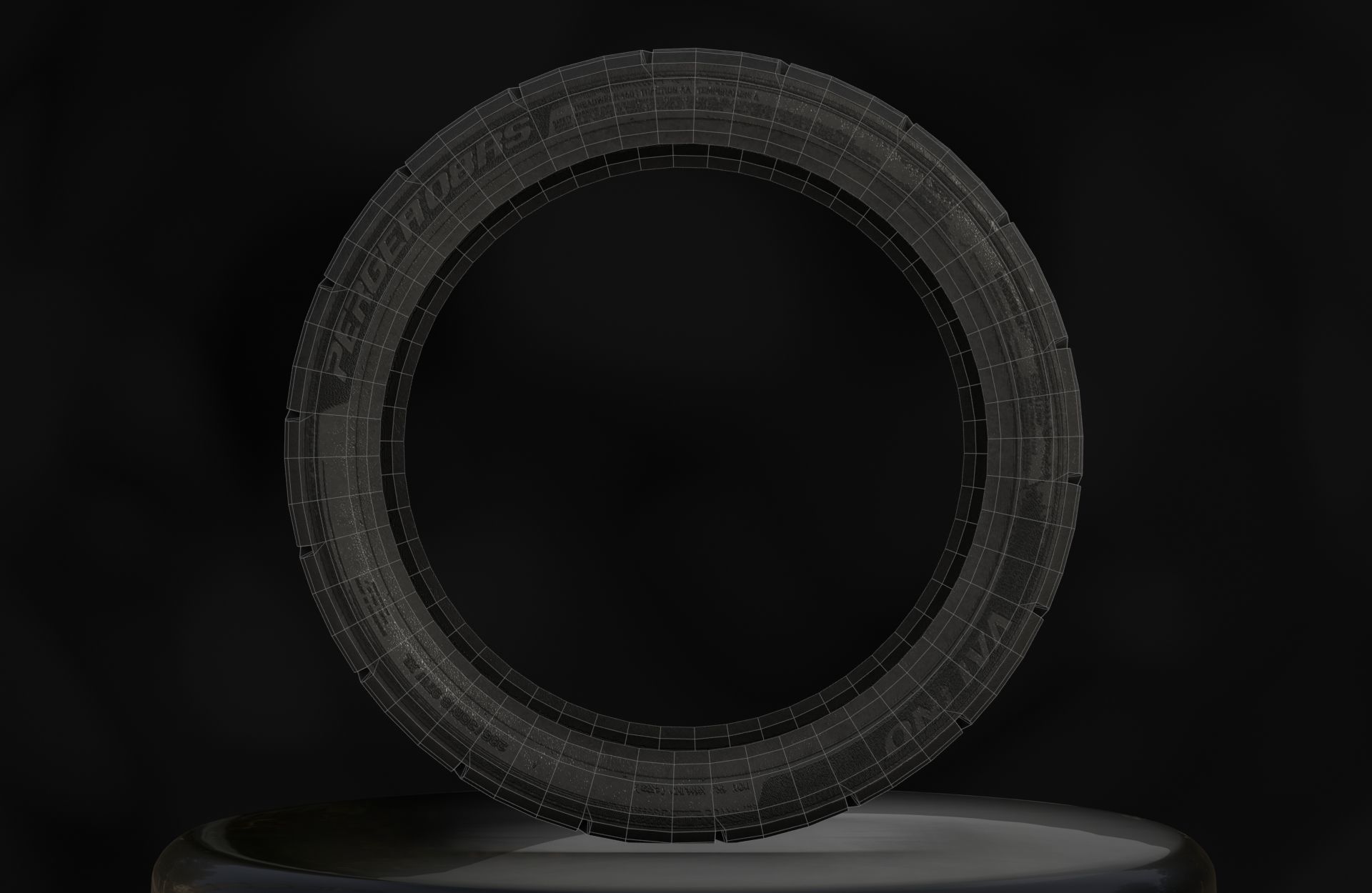 Valino Pergea 08RS - 3D Tires - Game Ready - Textured Low-poly 3D model_4