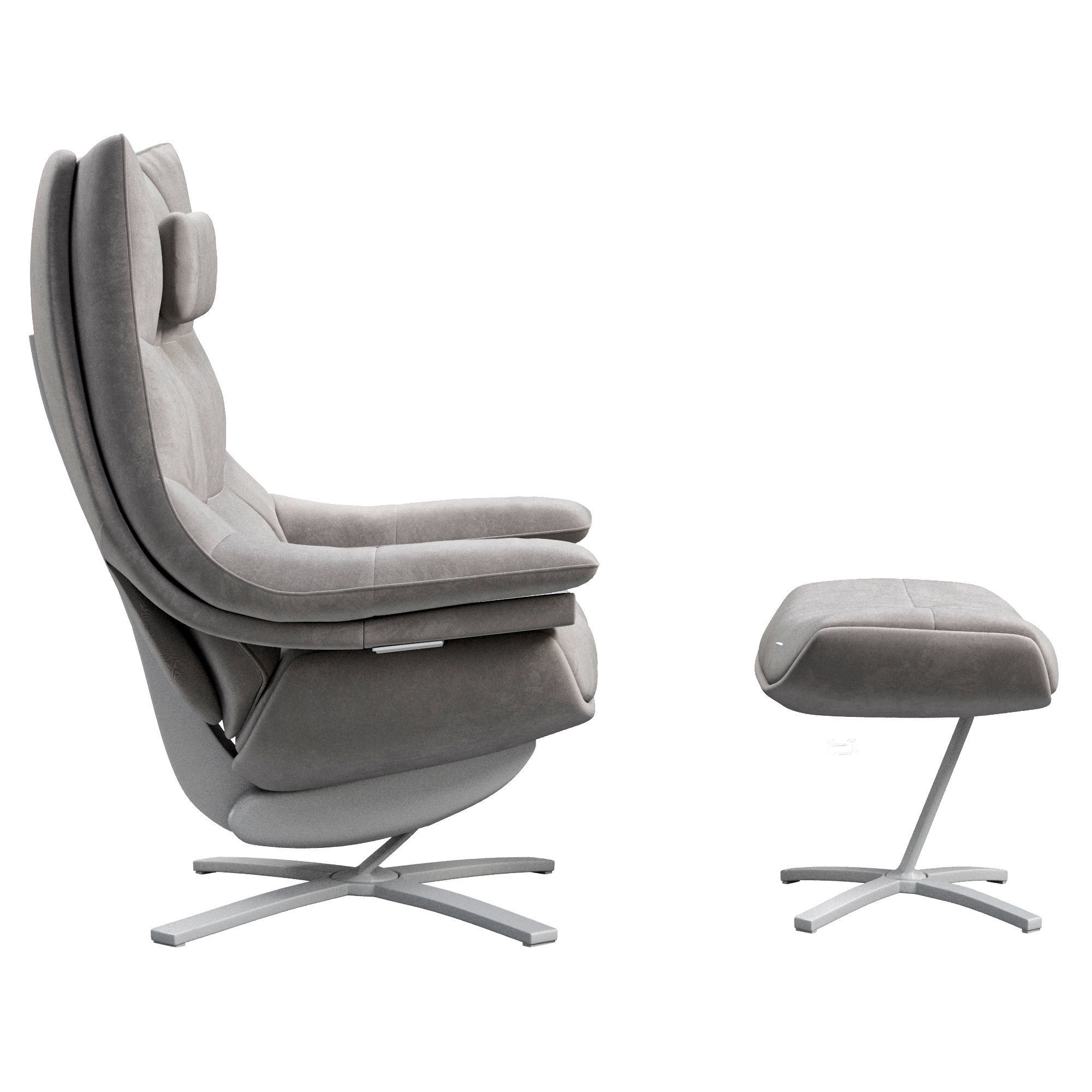 Re vive quilted king by natuzzi 3D model_2