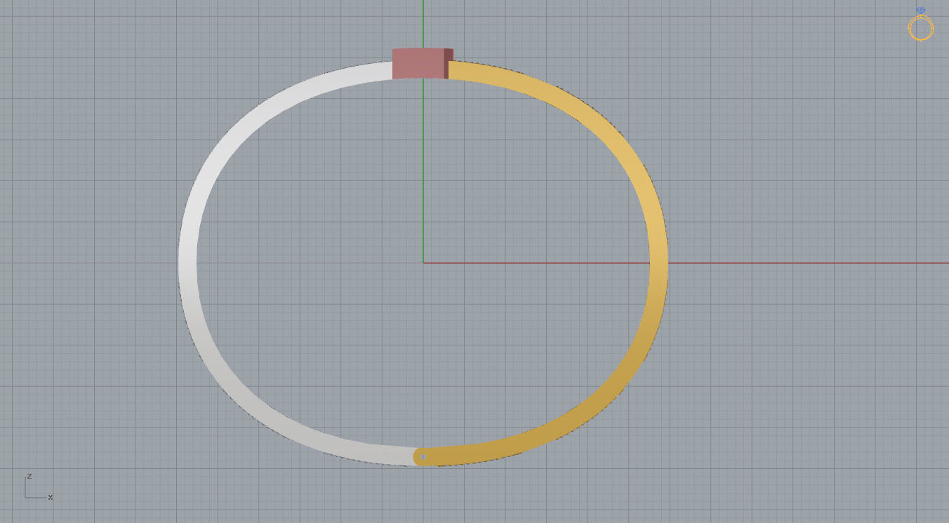 Louis Vuitton Bracelet 3D print model_9