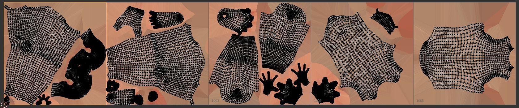 basemesh Man Low-poly 3D model_7