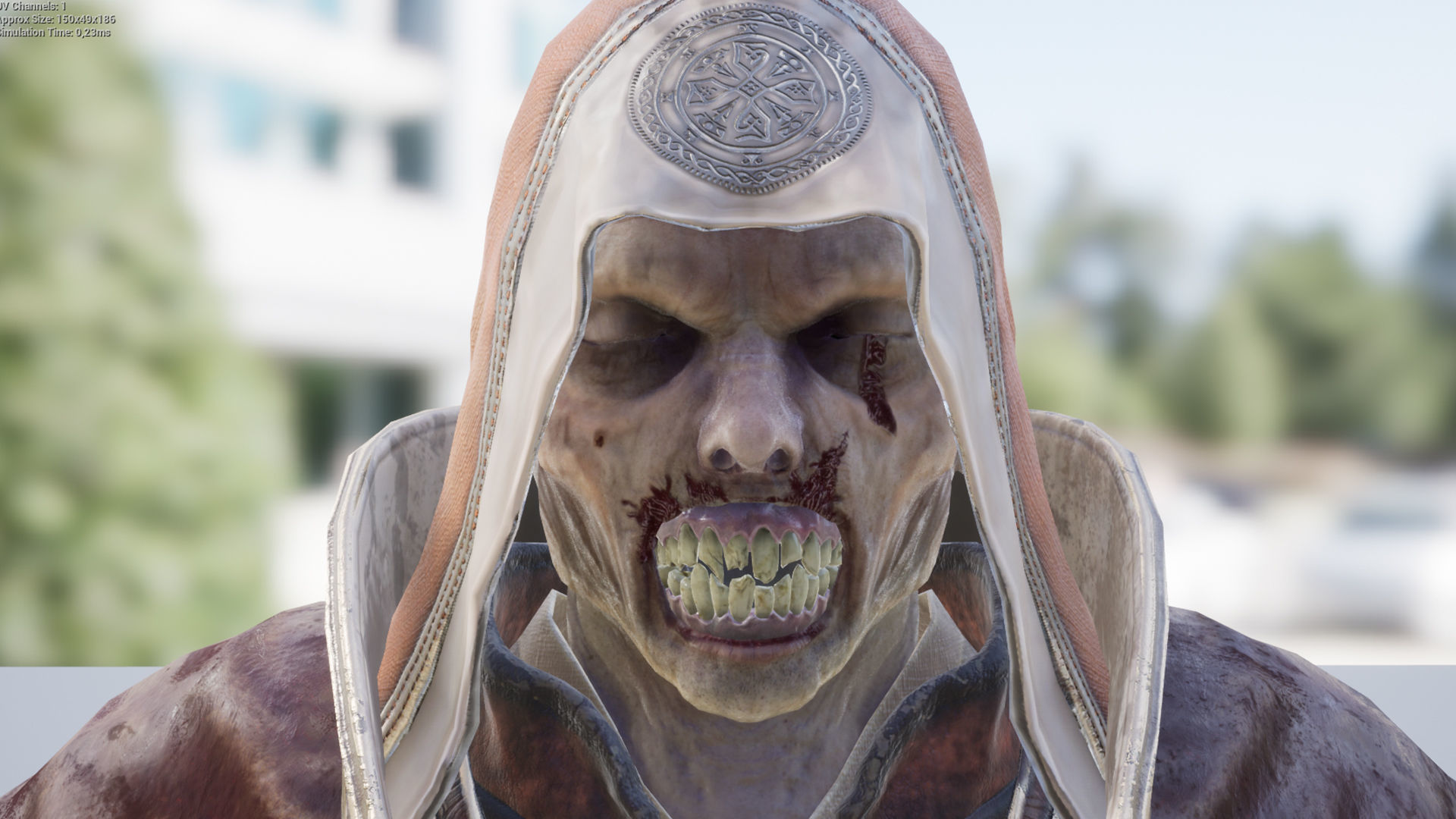 Undead Alchemist Low-poly 3D model_18