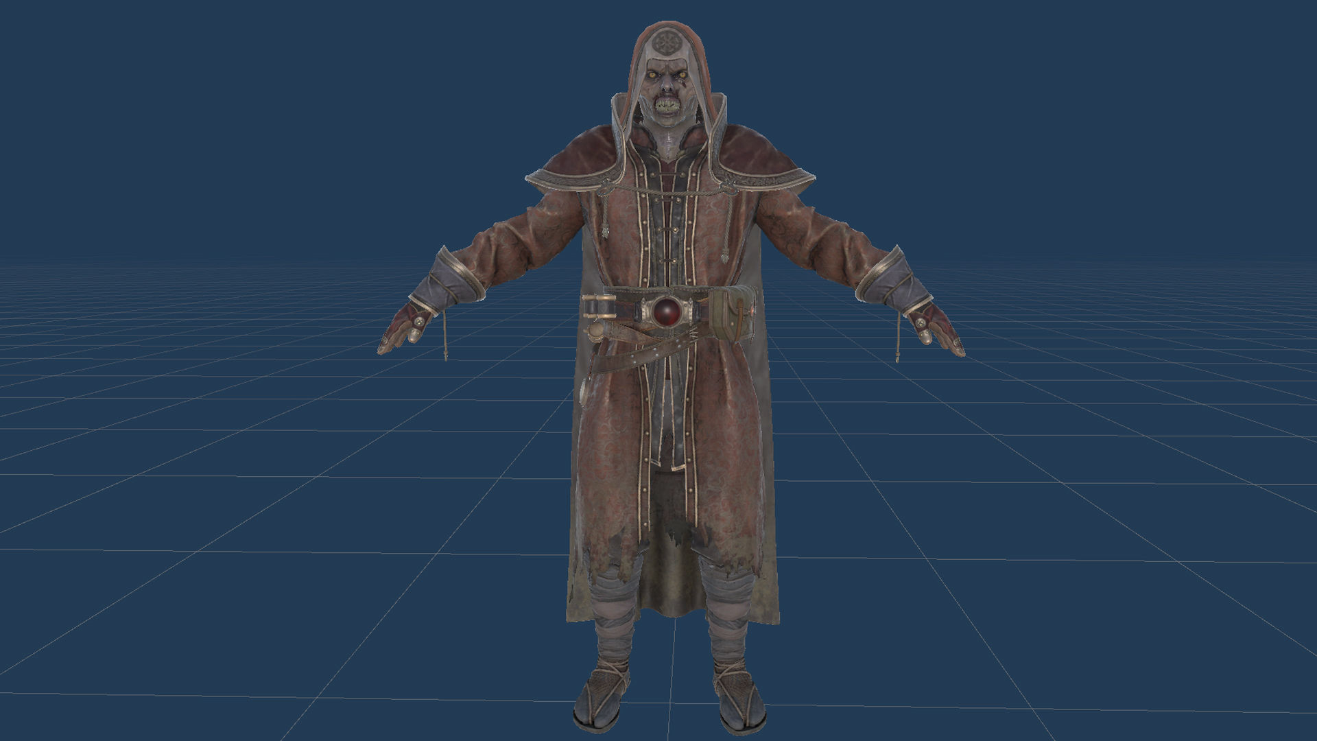 Undead Alchemist Low-poly 3D model_23