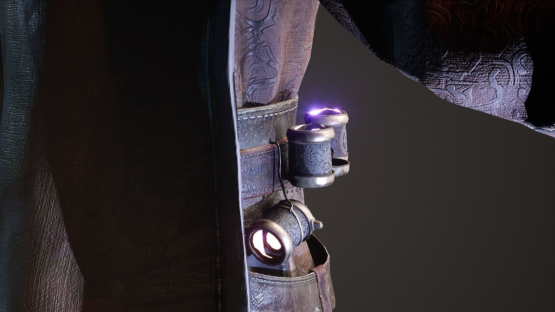 Undead Alchemist Low-poly 3D model_6