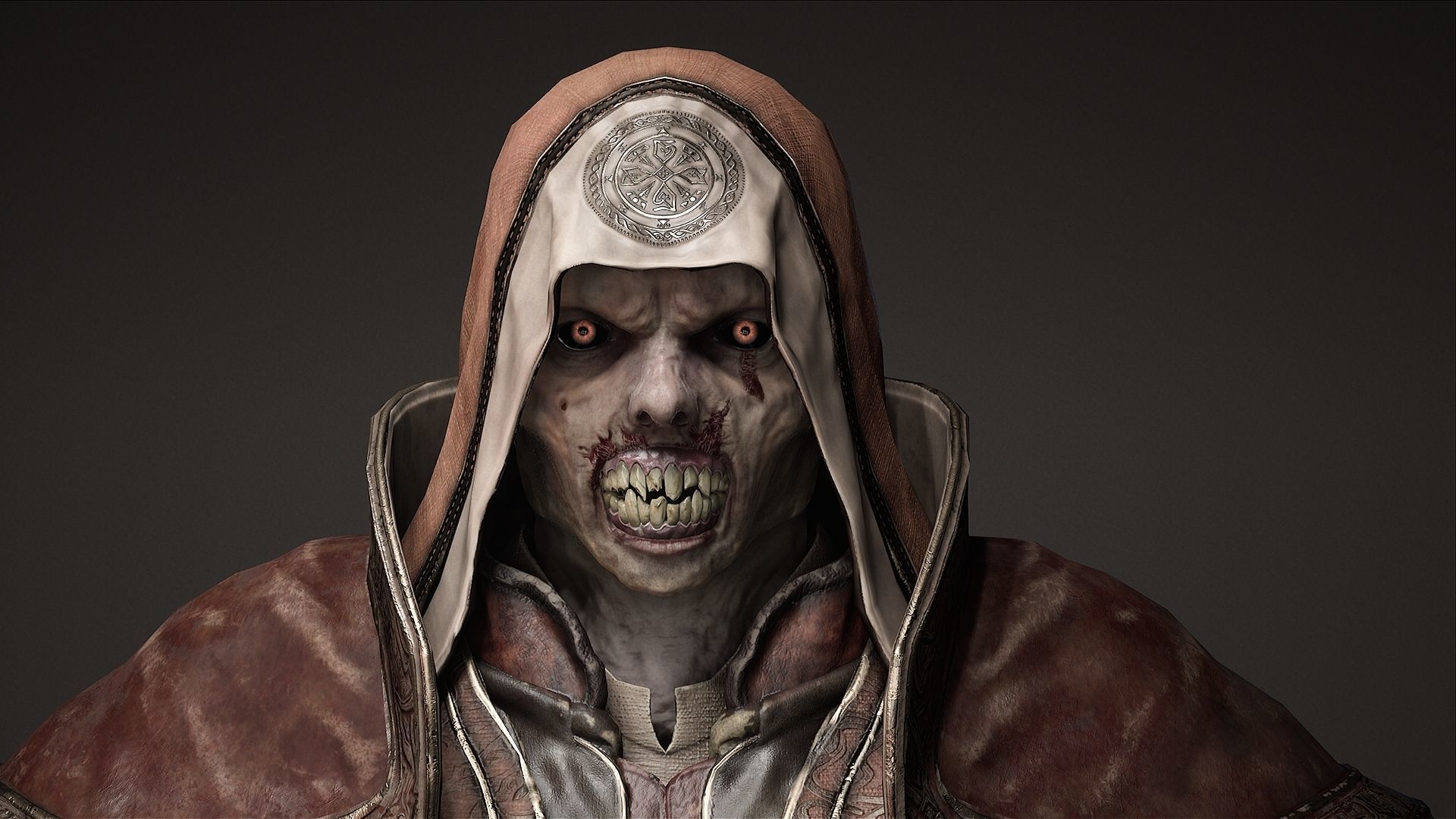 Undead Alchemist Low-poly 3D model_3