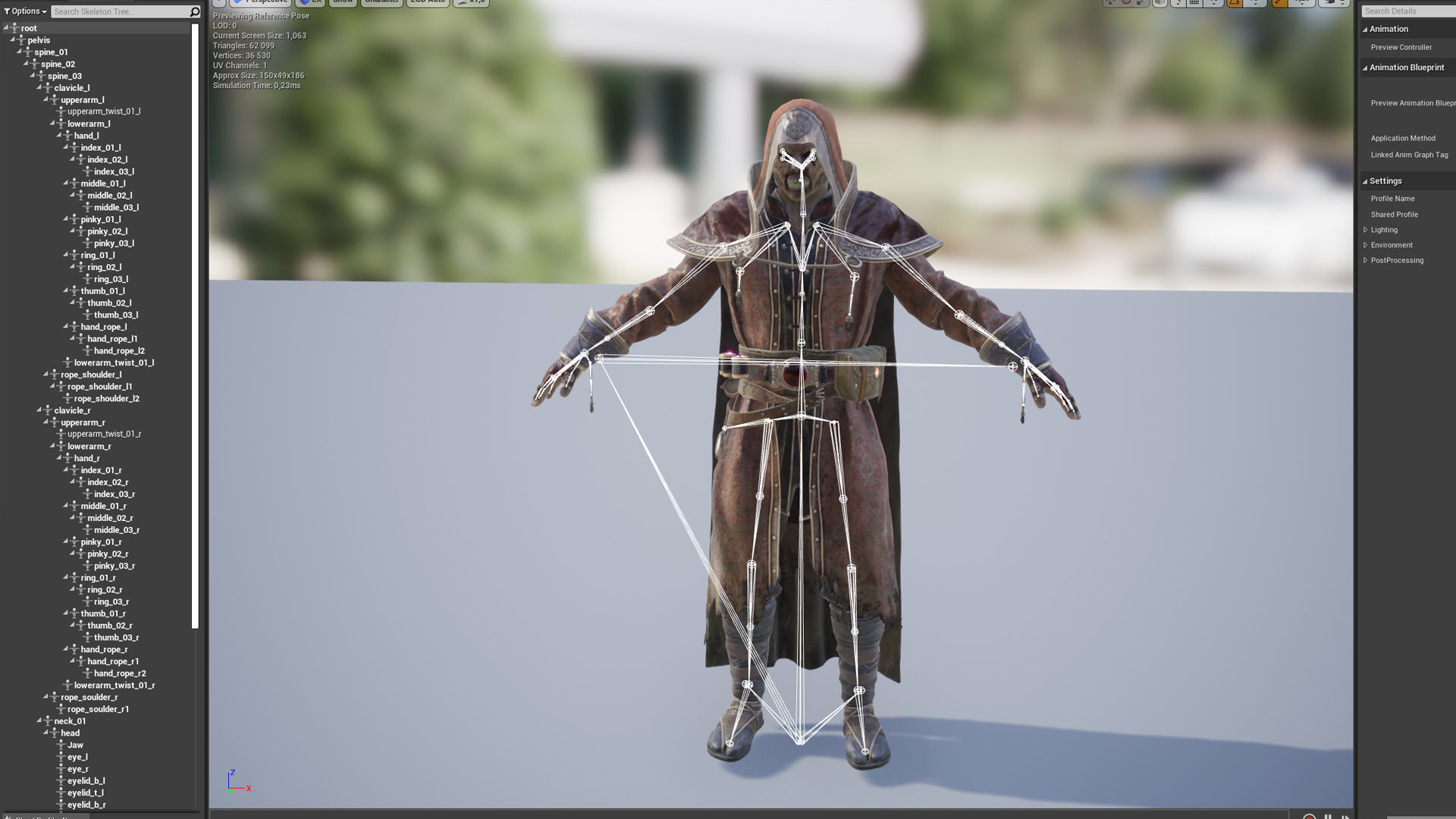 Undead Alchemist Low-poly 3D model_19