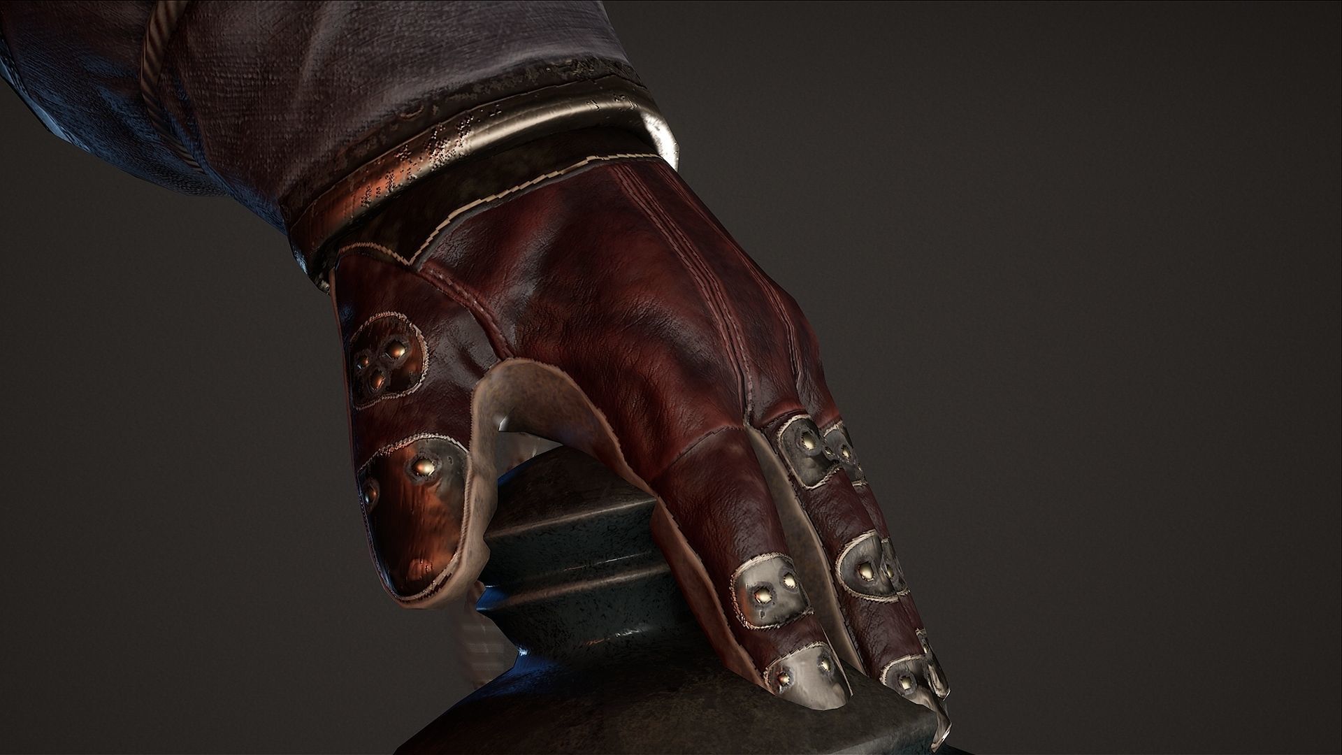 Undead Alchemist Low-poly 3D model_12