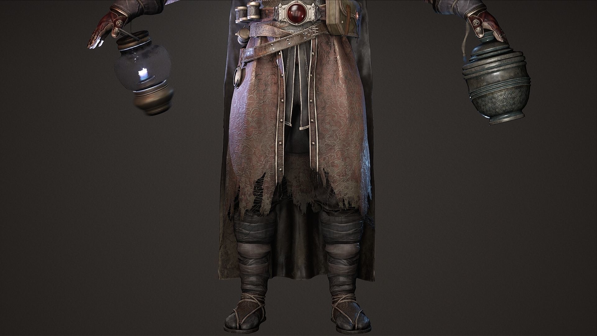 Undead Alchemist Low-poly 3D model_16