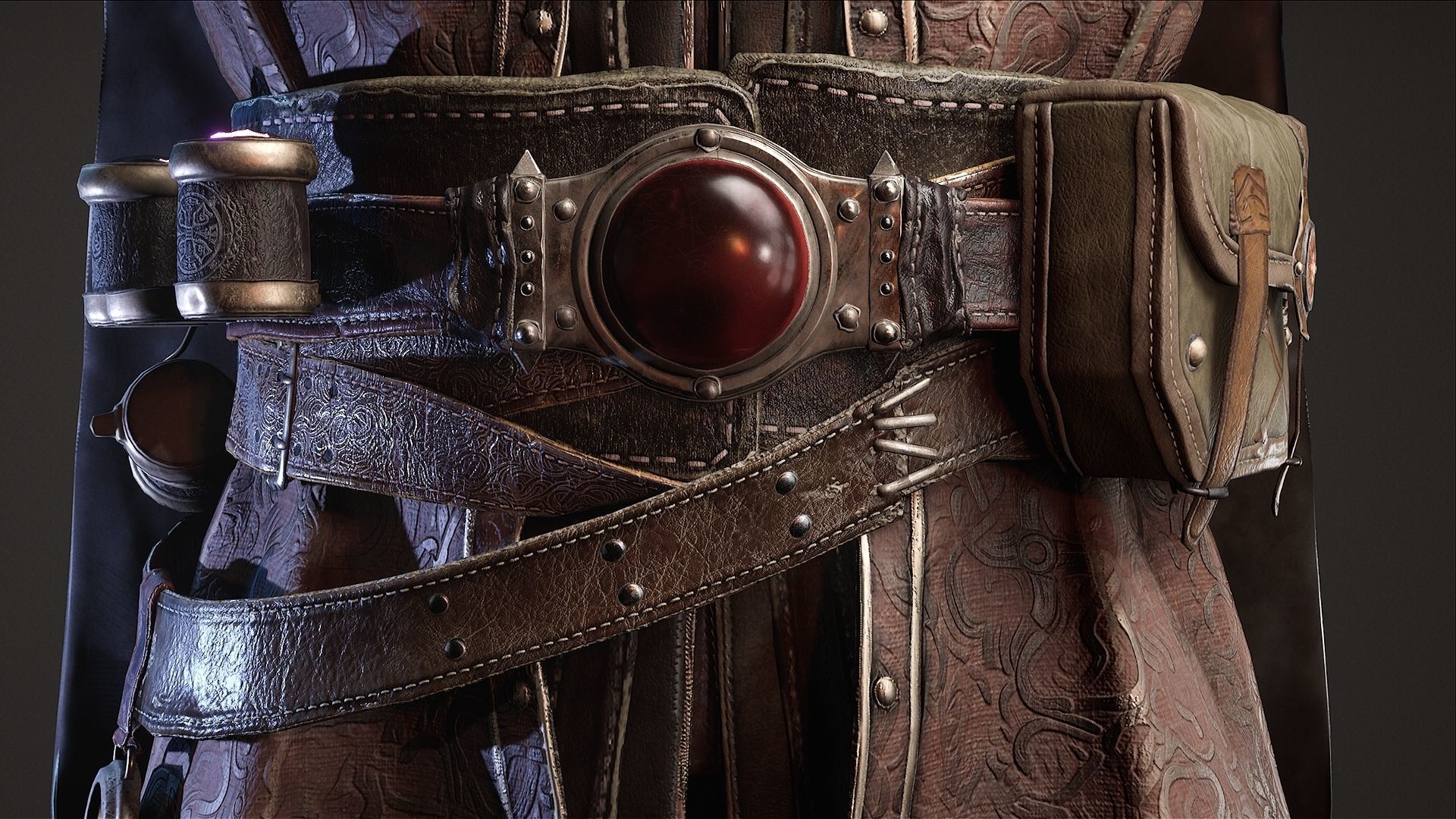 Undead Alchemist Low-poly 3D model_15