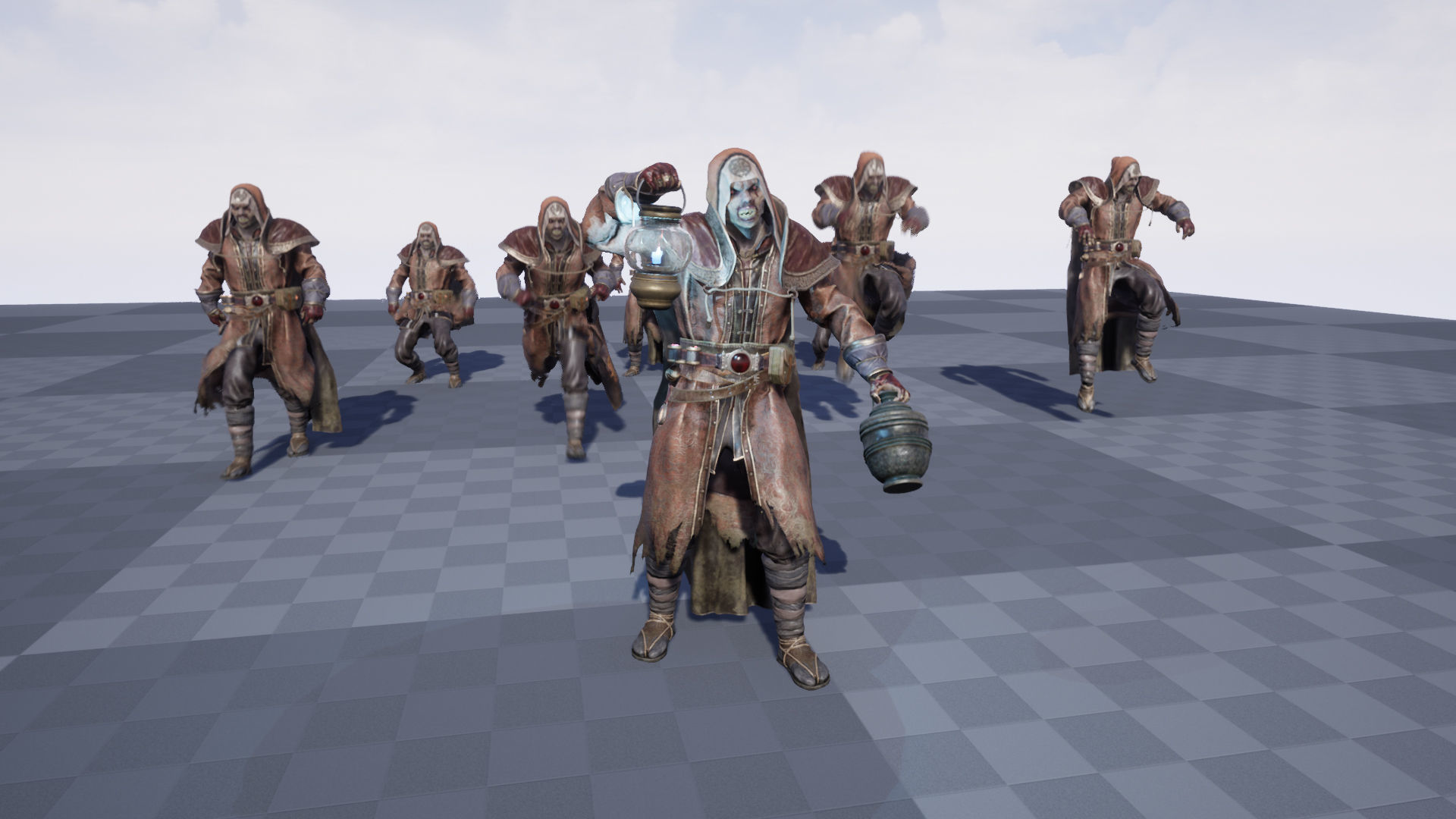 Undead Alchemist Low-poly 3D model_22