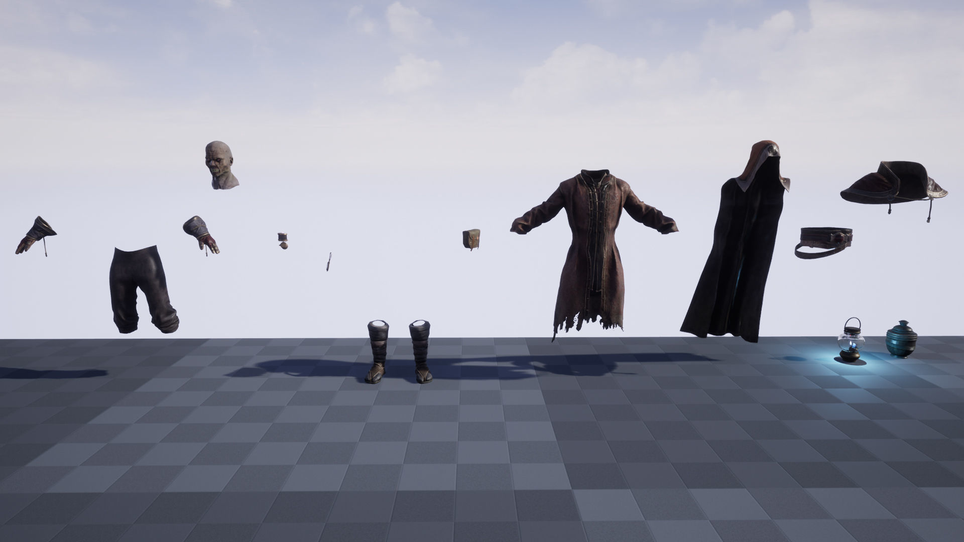 Undead Alchemist Low-poly 3D model_20