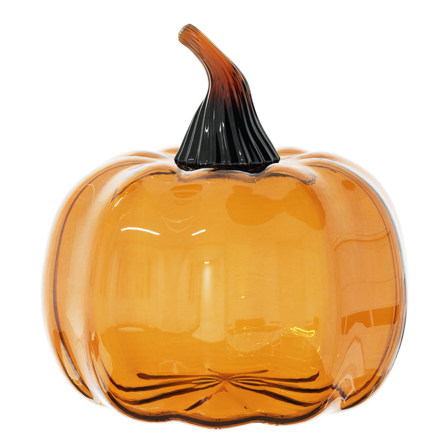 Glass Pumpkins 3D model_3