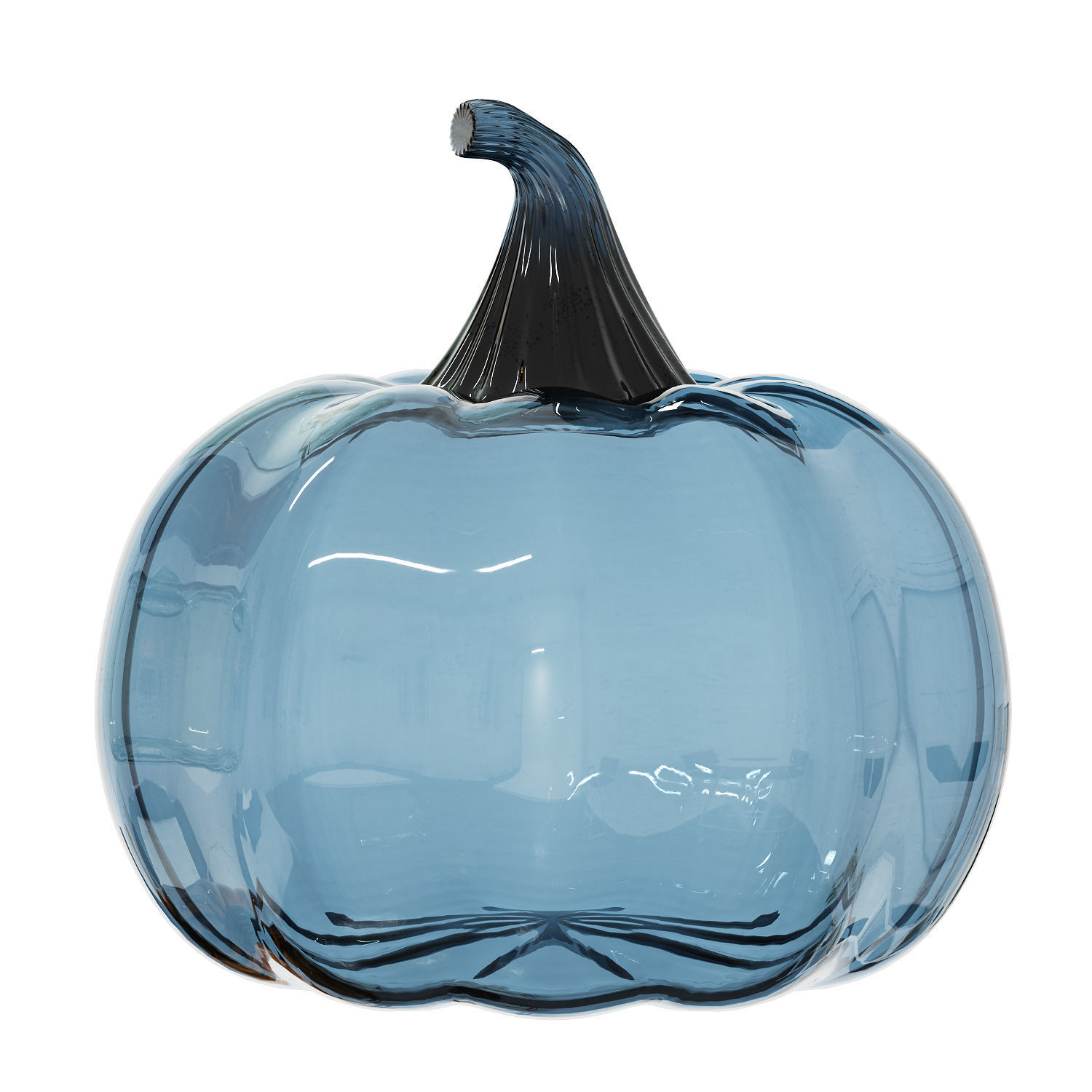Glass Pumpkins 3D model_2