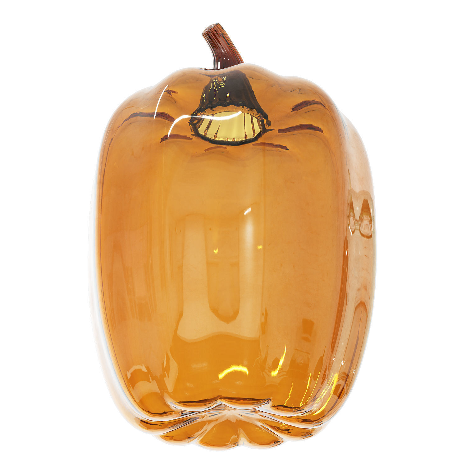 Glass Pumpkins 3D model_4