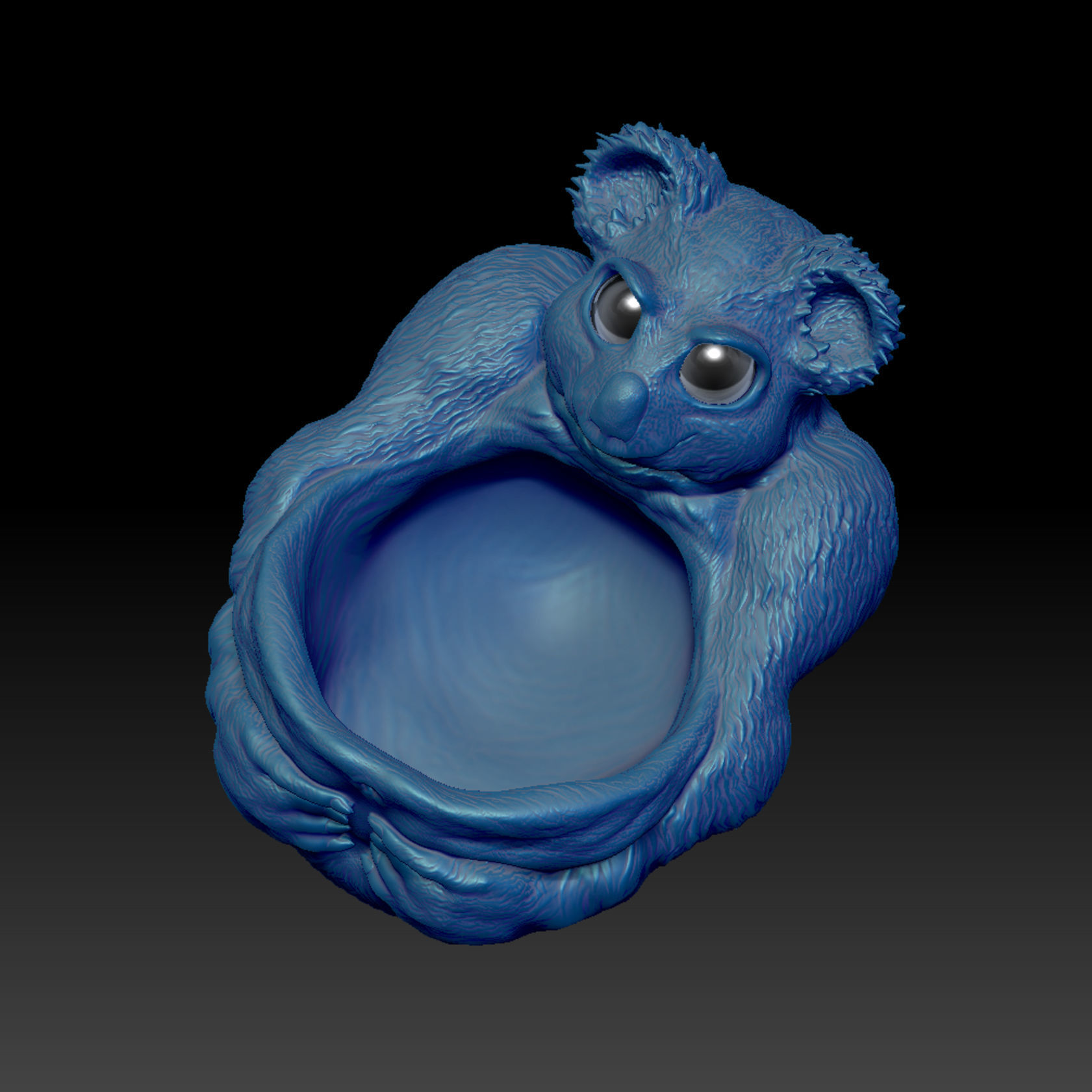 Teddy Bear Bag - STL 3D Print Model High-Polygon 3D print model_5