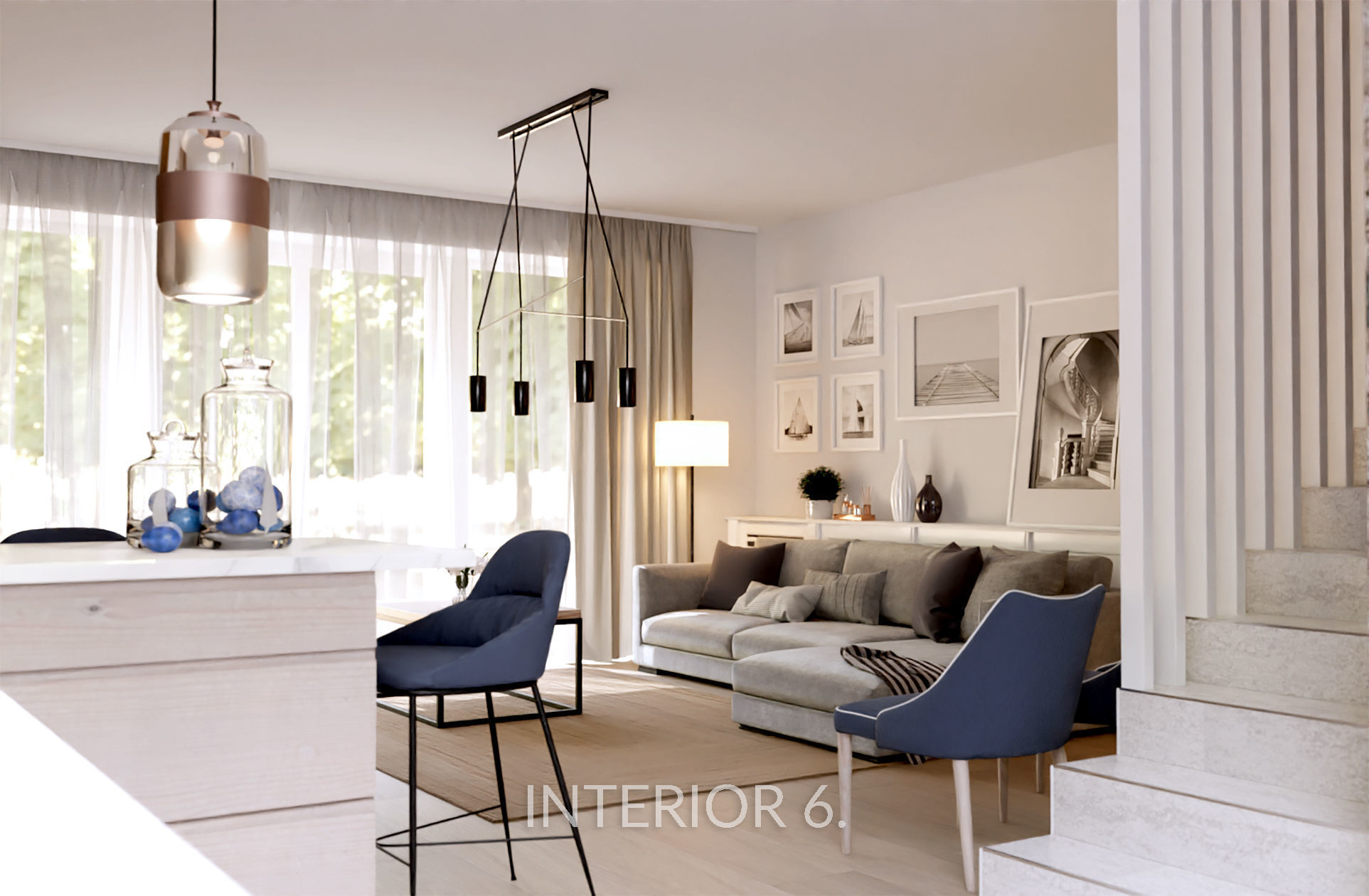 7 Interiors MegaPack 3D model_40