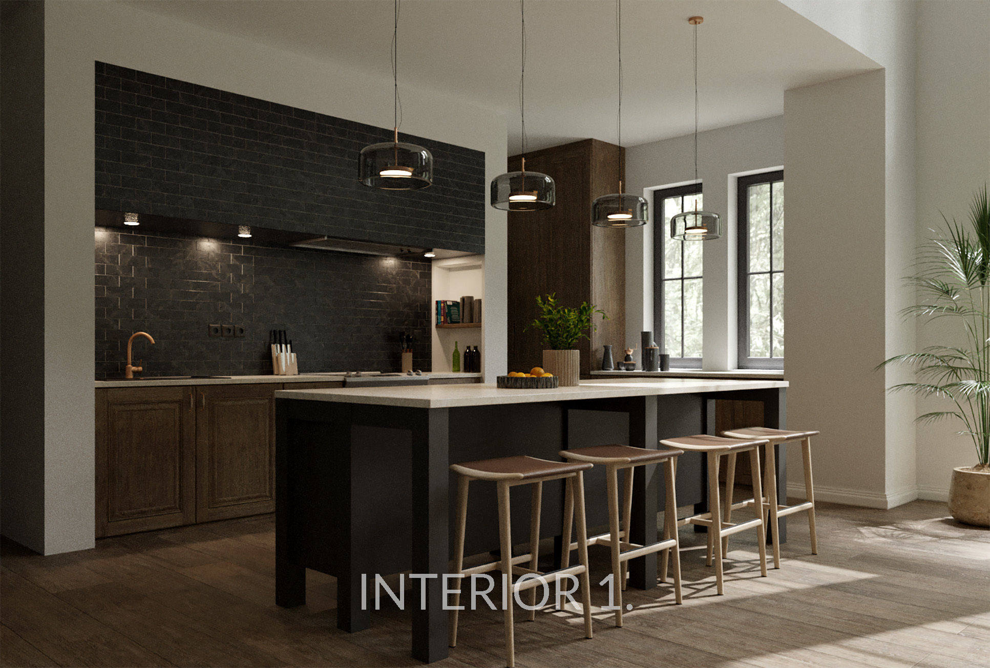 7 Interiors MegaPack 3D model_2