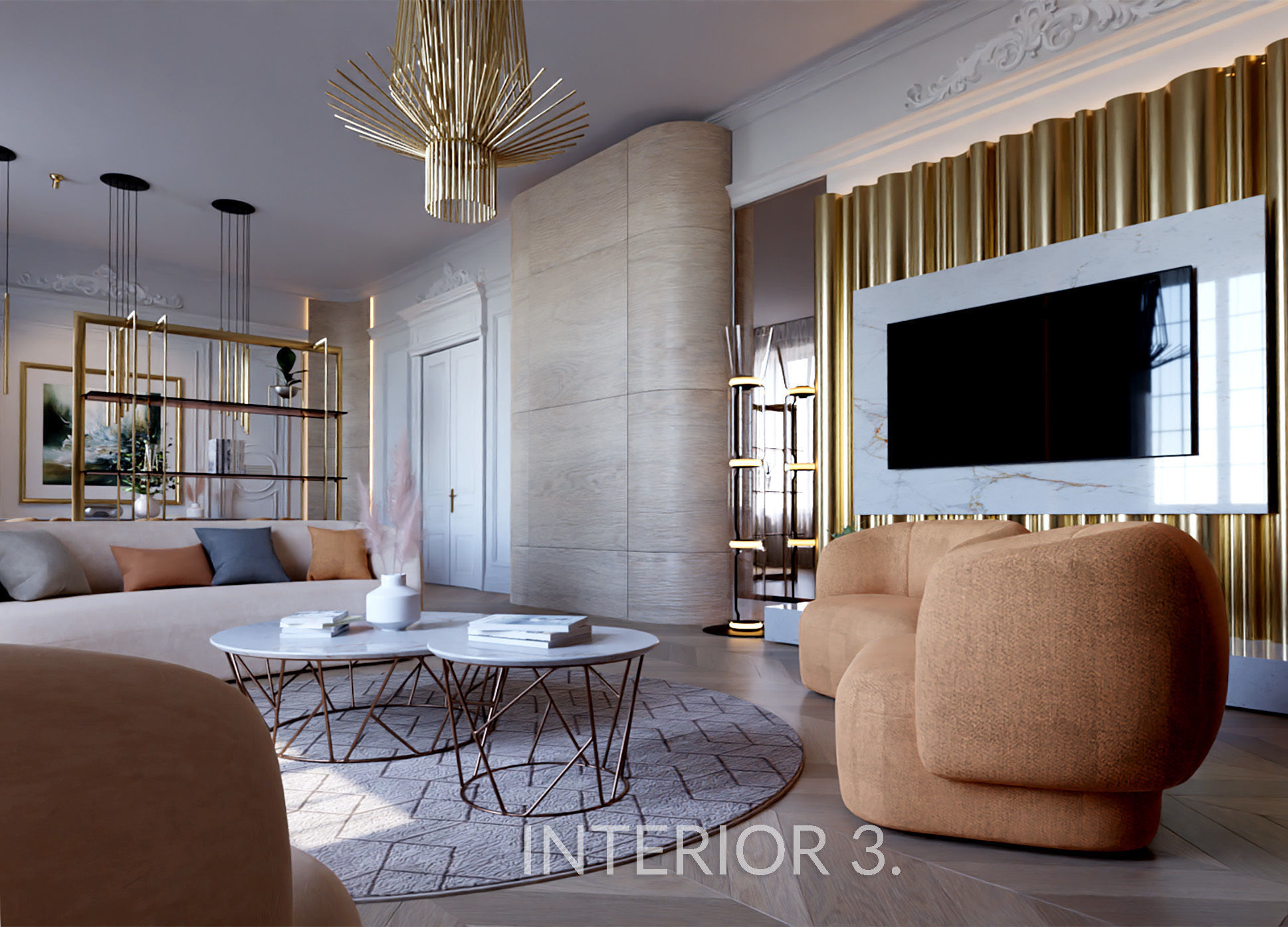 7 Interiors MegaPack 3D model_15