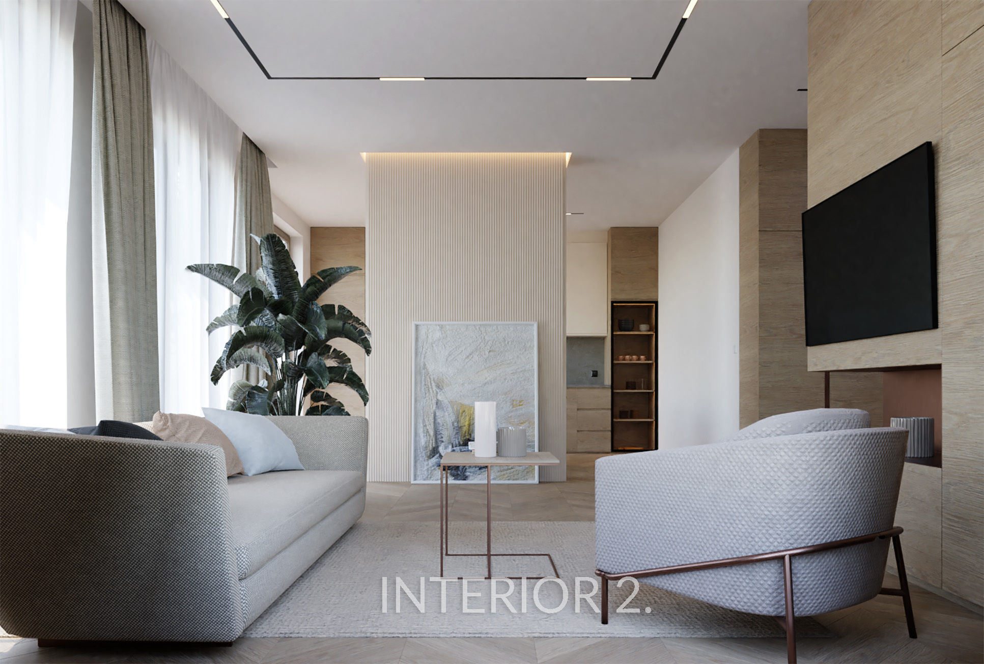 7 Interiors MegaPack 3D model_11