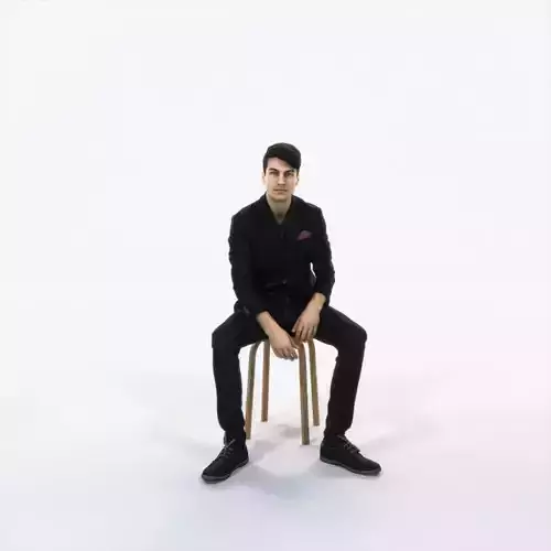 Prime 10B Listening Sitting Casual Man