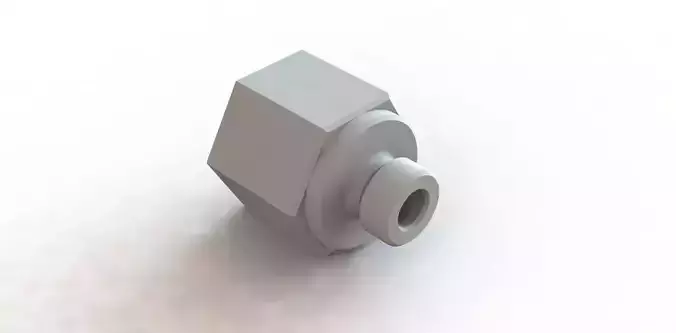 Conexao Connection Femea Female 1-4 NPT x Macho Male M10 x 125