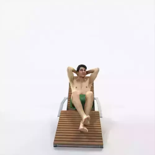 Prime 23K Beach Sitting Sports Man