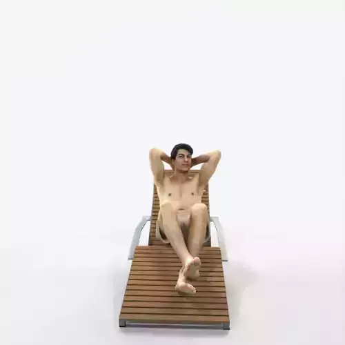 Prime 23J Beach Sitting Sports Man