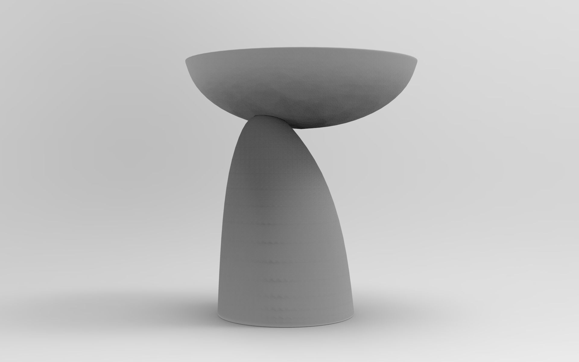 Yomi Side Table Low-poly 3D model_7