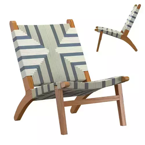 Masaya Lounge Chair Barks Pattern