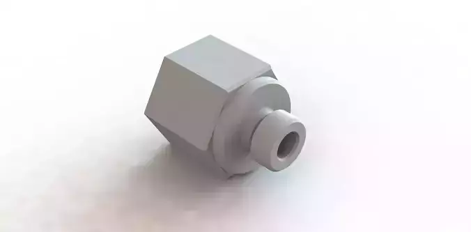 Conexao Connection Femea Female 1-4 NPT x Macho Male M10 x 15