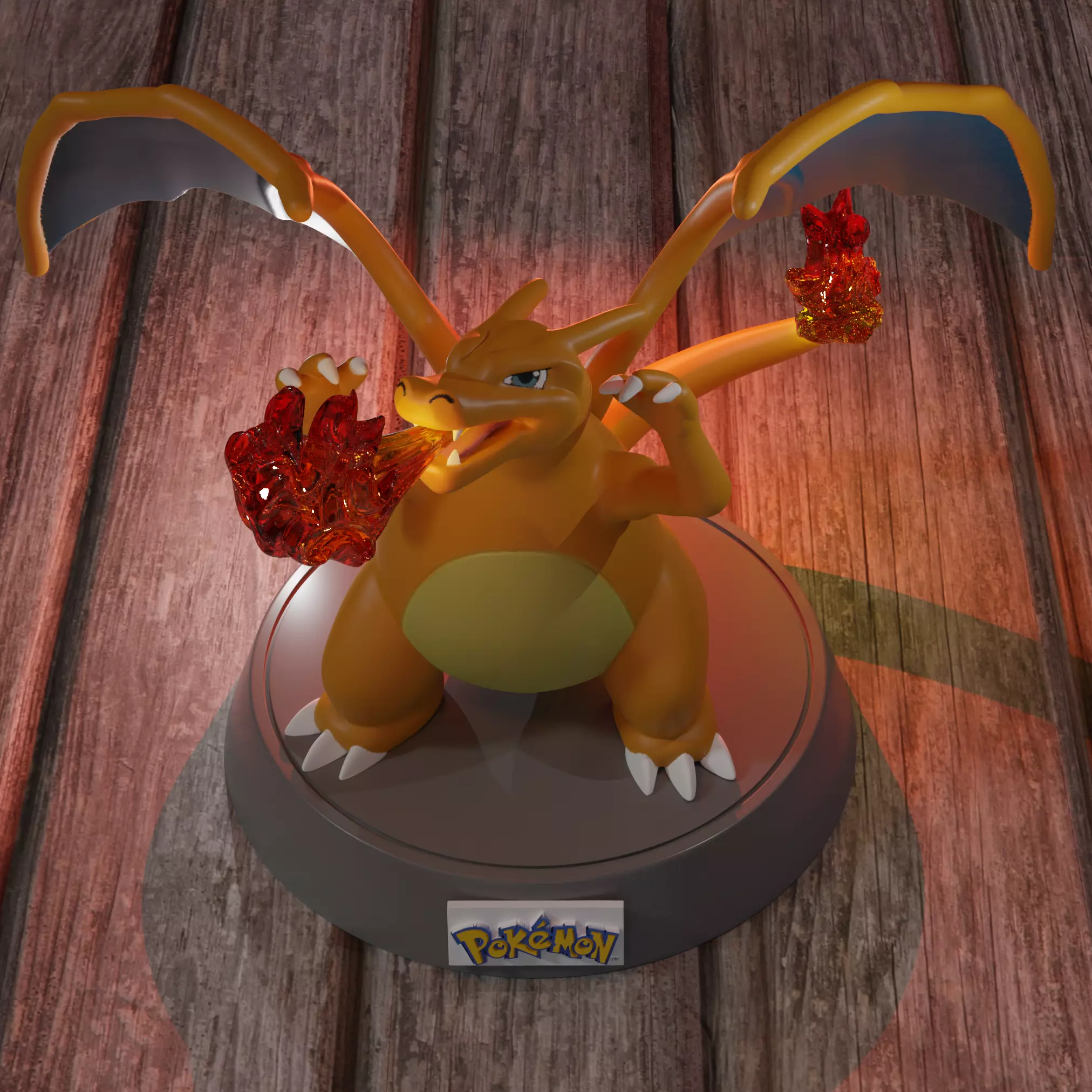 Charizard Pokemon 3D print model_0
