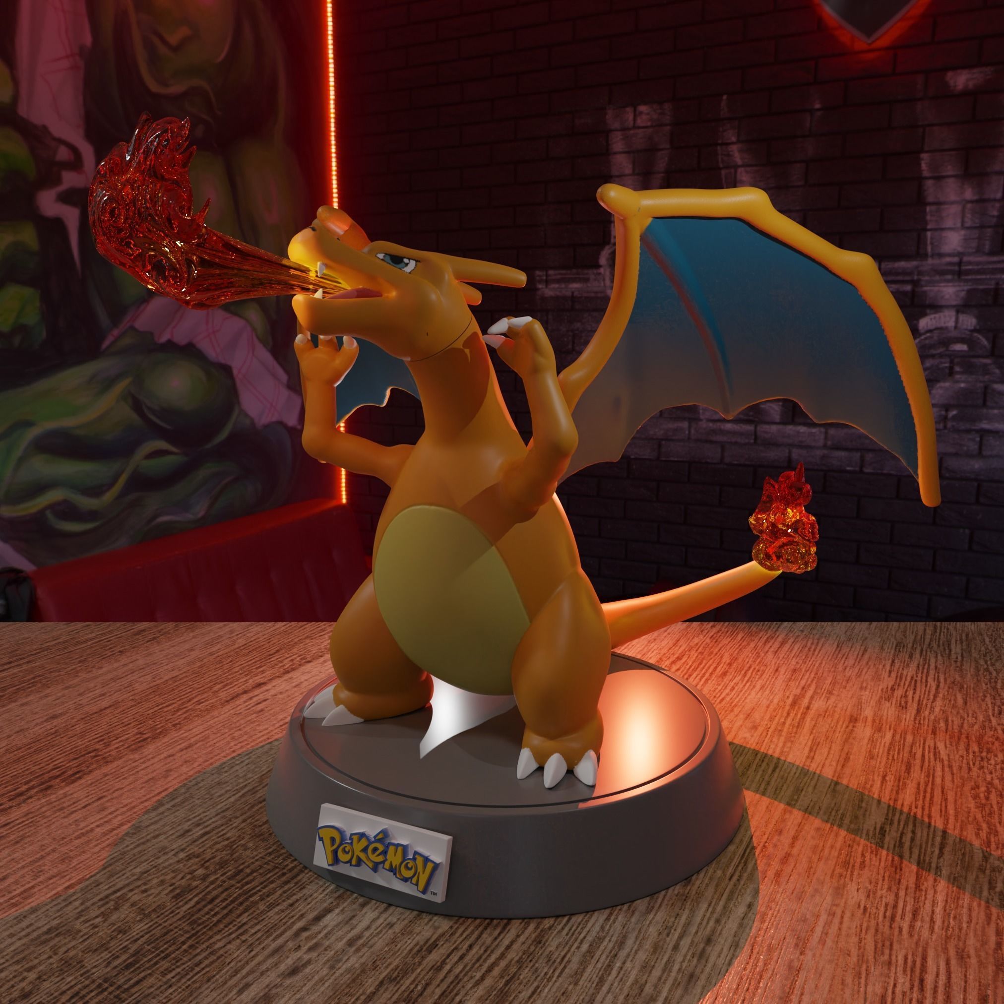 Charizard Pokemon 3D print model_1