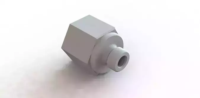 Conexao Connection Femea Female 1-4 NPT x Macho Male 3-8 Inch