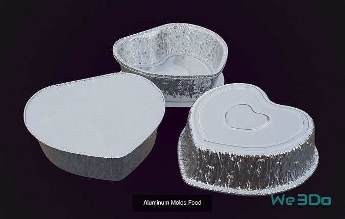 Food Containers Pack - Low Poly 3