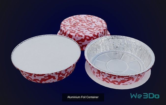 Food Containers Pack - Low Poly 2