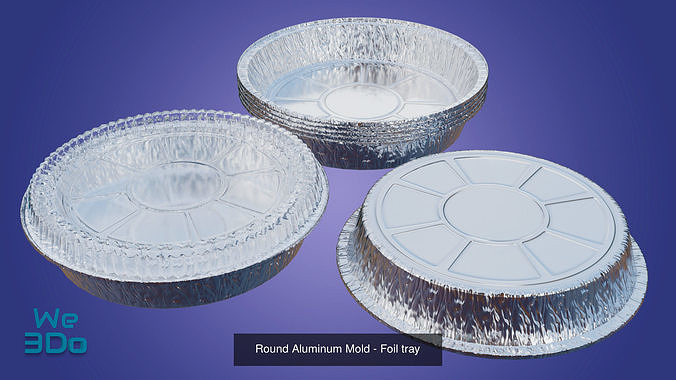Food Containers Pack - Low Poly 6