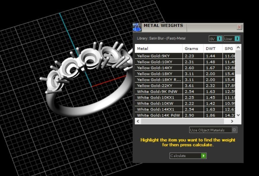Engagement rings 3D print model_14