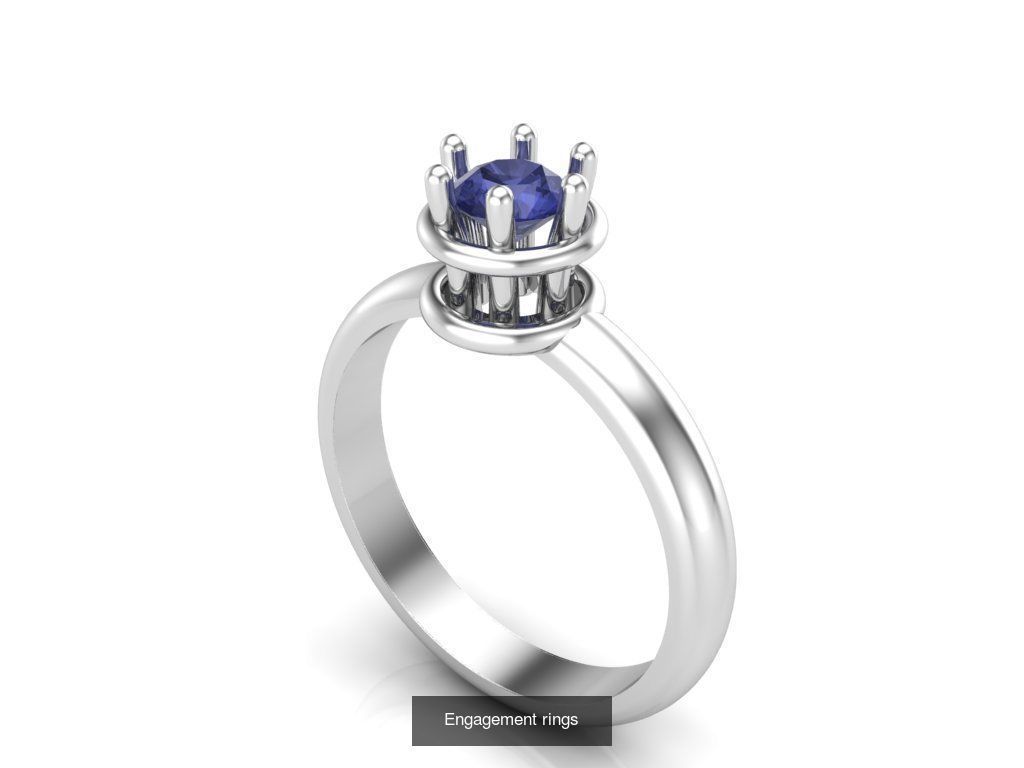 Collection Engagement rings heart and miscellaneous 31 models _24