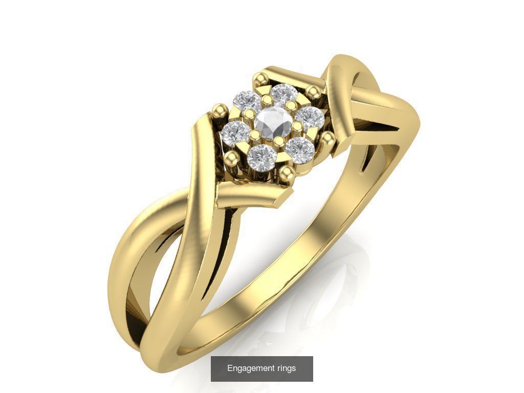 Collection Engagement rings heart and miscellaneous 31 models _30