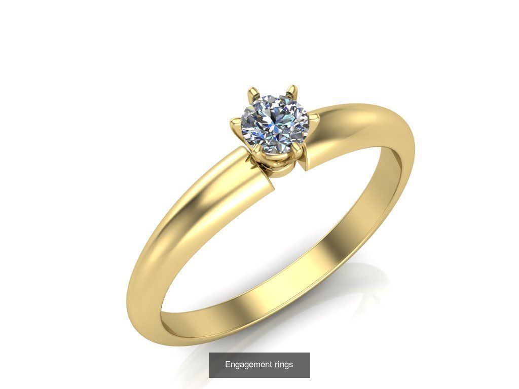 Collection Engagement rings heart and miscellaneous 31 models _32