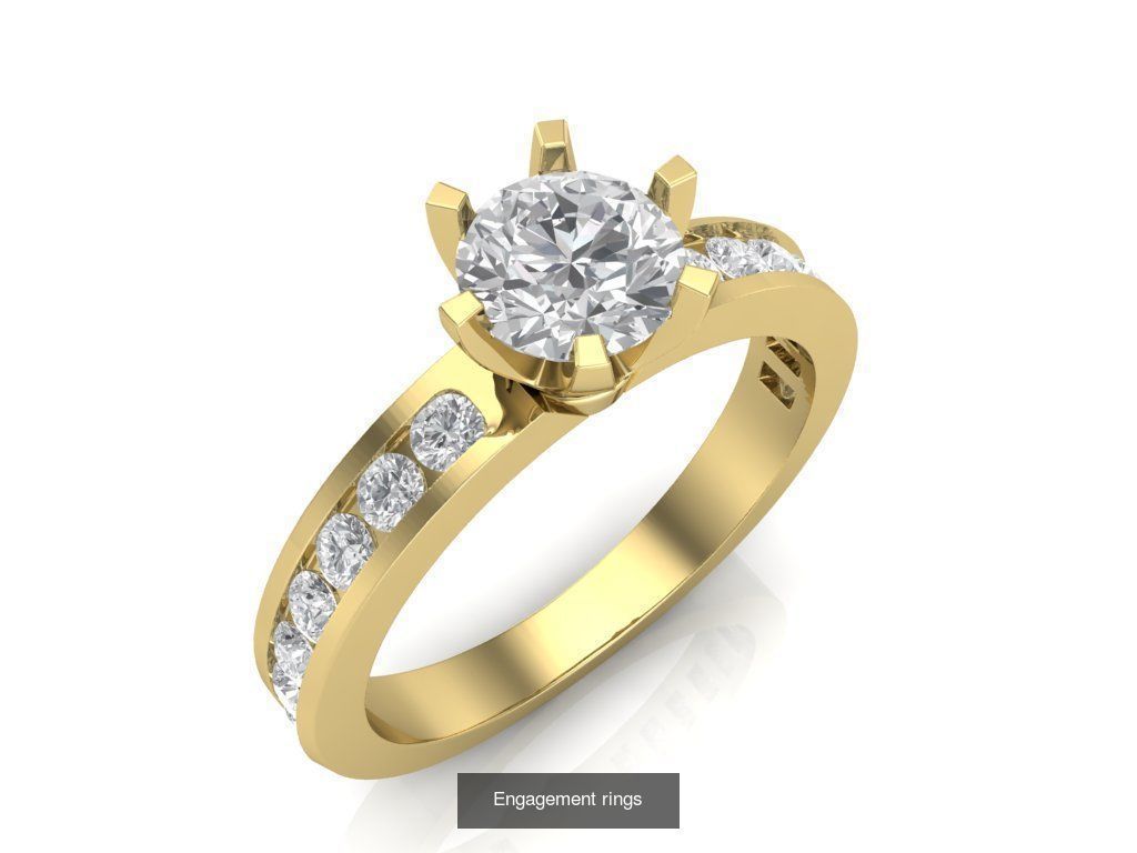 Collection Engagement rings heart and miscellaneous 31 models _25