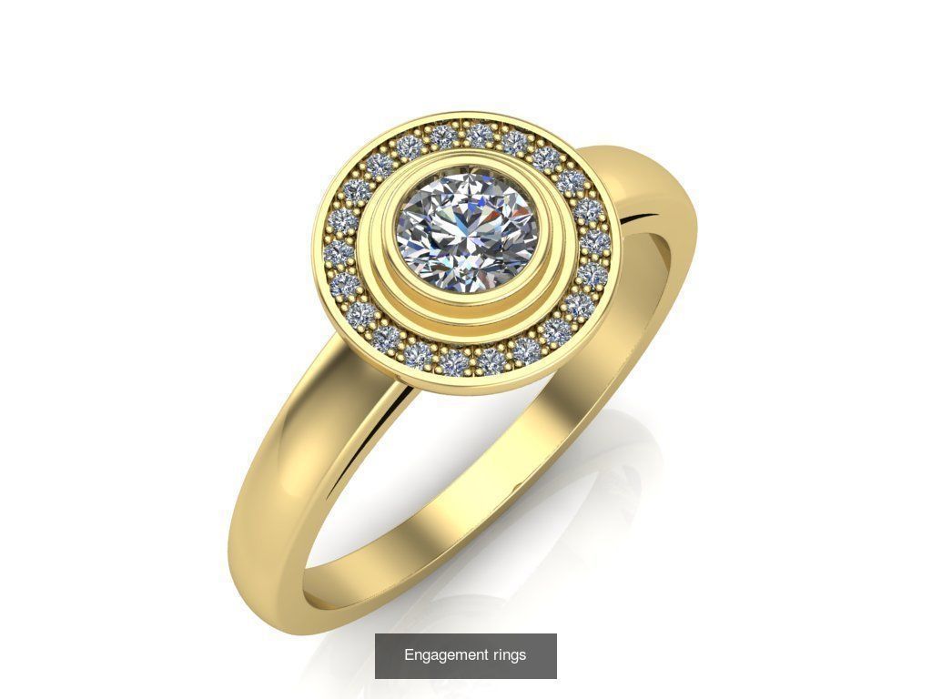 Collection Engagement rings heart and miscellaneous 31 models _16