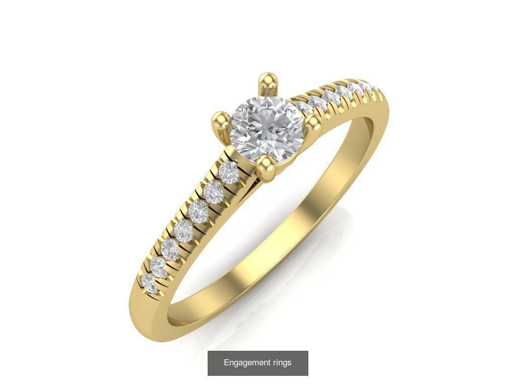 Collection Engagement rings heart and miscellaneous 31 models _21