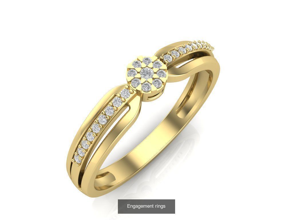 Collection Engagement rings heart and miscellaneous 31 models _27