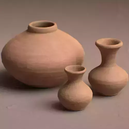 Pots in Clay