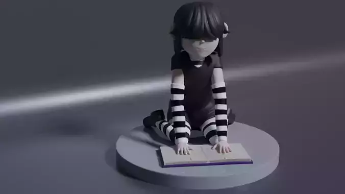  Lucy Loud - The Loud House 3D print model
